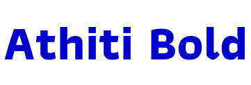 Athiti Bold フォント